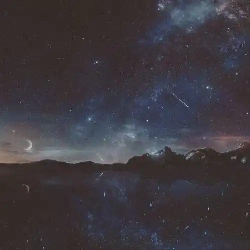 qq头像夜晚星空