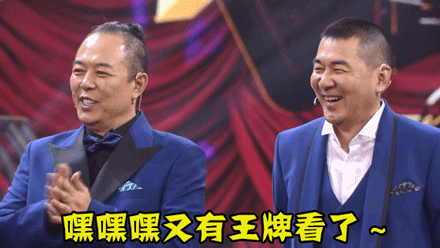 王牌对王牌嘿嘿嘿又有王牌看了陈建斌张铁林真人秀搞笑gif动图_动态图
