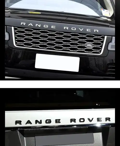 路虎车标帖rangerover路虎揽胜运动版车标英文字母标志贴尾标logo