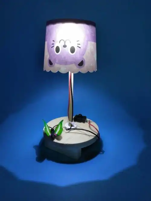 高二通用技术制作台灯高中作品手工diy科技科学实验