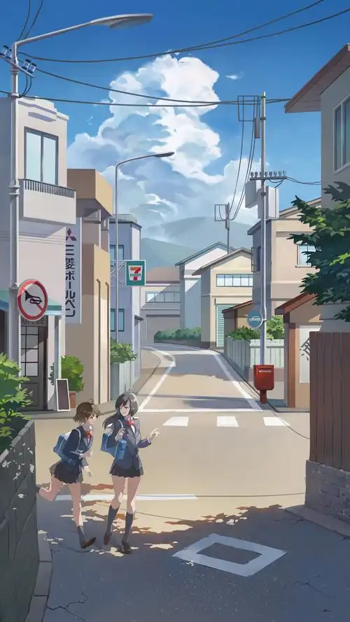 日式街道场景(附过程)