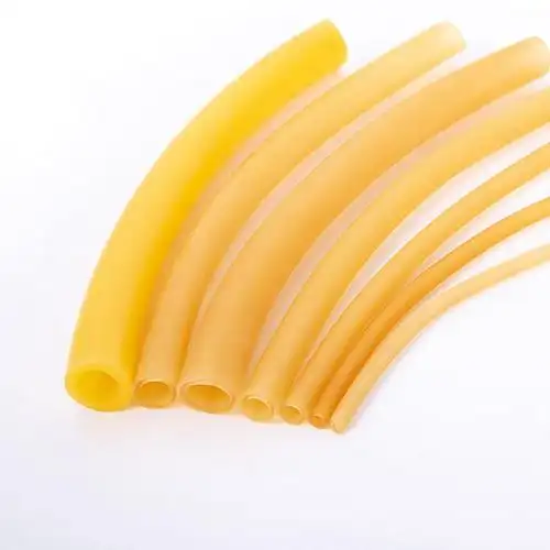 实验室乳胶胶管止血带高弹性防冻橡胶黄色软管化工管道及配件