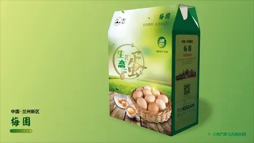兰州新区"梅园"鸡蛋包装