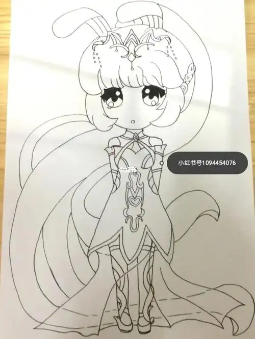 我画的小舞好看吗