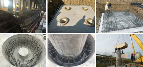 成的产品表面平整光洁,无裂纹,色泽一致,达到了清水混凝土的质量标准