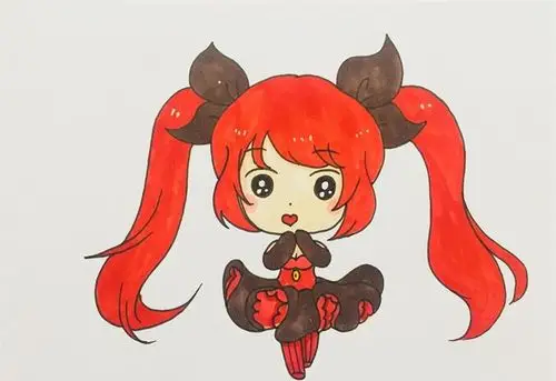 安琪拉怎么画_卡通简笔画_简笔画大全