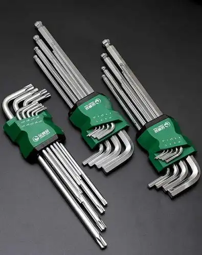 内六角扳手套装内六角螺丝刀工具套装梅花内六方内6角六棱角扳手