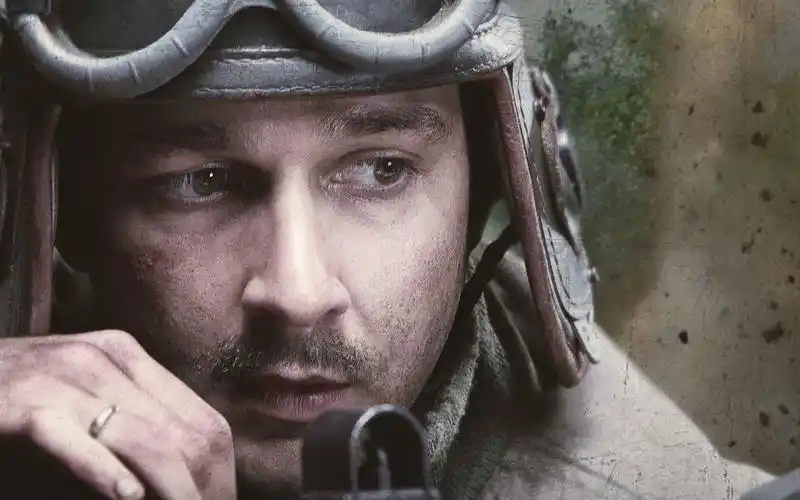 好莱坞电影狂怒布拉德皮特帅气硬汉剧照高清桌面壁纸-欧美影视-壁纸