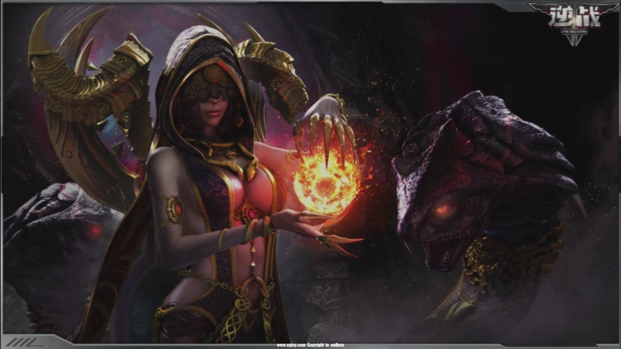 逆战精绝女王布料演示