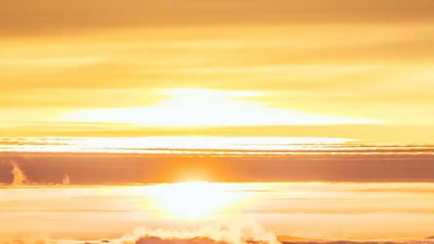 落日夕阳唯美高清桌面壁纸