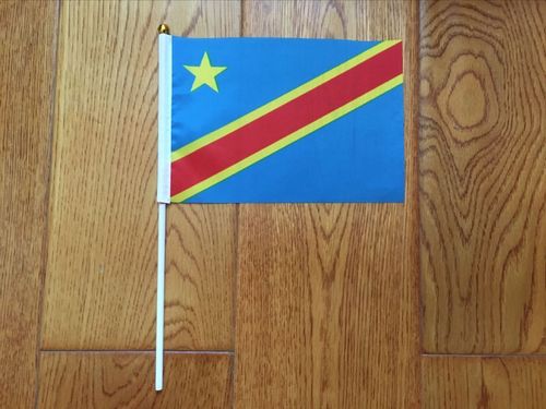 国旗包邮4号150cm刚果外国旗帜大旗旗子旗帜