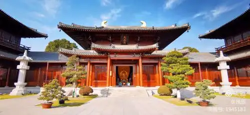 多年历史的寺庙 一座重建时全部采用 唐宋时期传统木结构建筑营造技艺