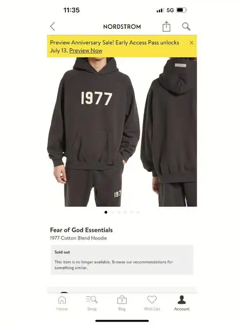 fearofgod1977限量版买起来