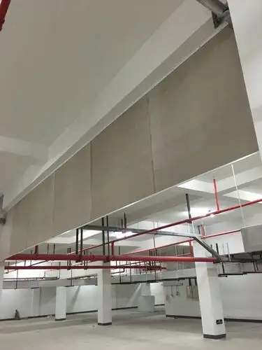 防火板挡烟垂壁 固定式刚性挡烟垂壁 低价直销 3c认证 消防认可