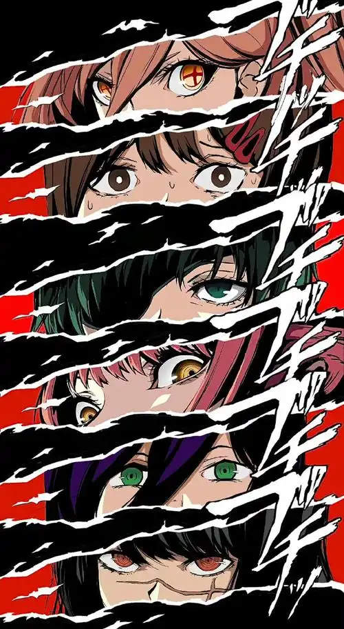 电锯人#用《女神异闻录5》的画风 创作的电锯人壁纸twi:ll0ejnzw0ll