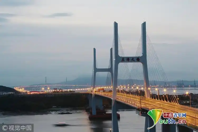 年05月27日,福建省漳州市,厦漳跨海大桥(又名漳州湾跨海大桥)即将通车