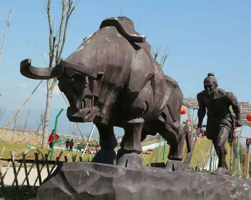 新春元霄佳节游玩金华农耕文化园