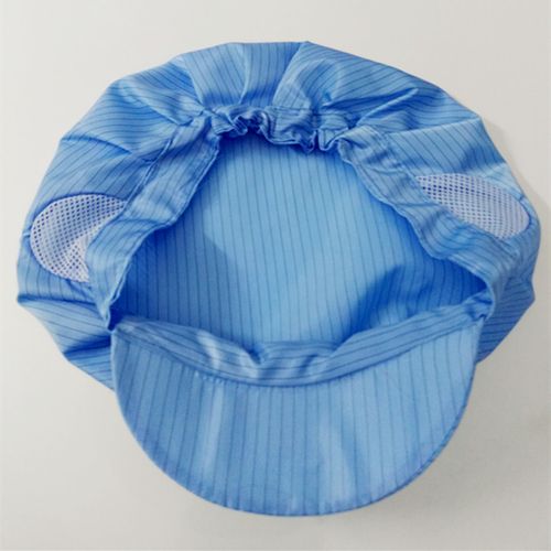 防静电帽子大工女工防尘食品洁净车间工作透气头部防护用品