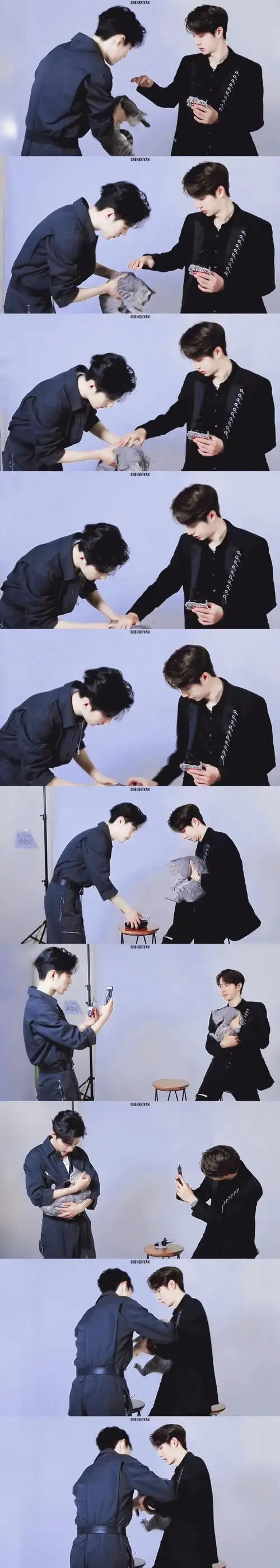 王一博肖战天天向上博肖