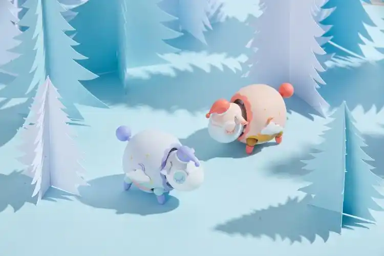 黄油猫自走小羊盲盒