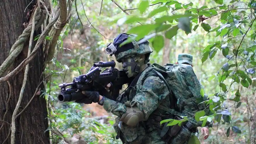 军事士兵迷彩军事天地壁纸