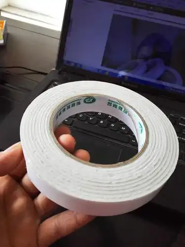 泡棉双面胶 海绵双面胶泡沫双面胶厚双面胶 批发2.4cm宽3m定制