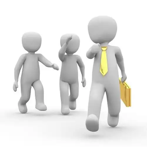 商务3d小人