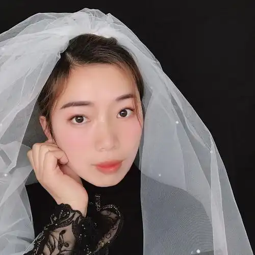 超仙森系海马体自拍头纱闺蜜照头饰2020新款双层发梳少女珍珠头纱