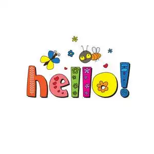 hello字体设计图片