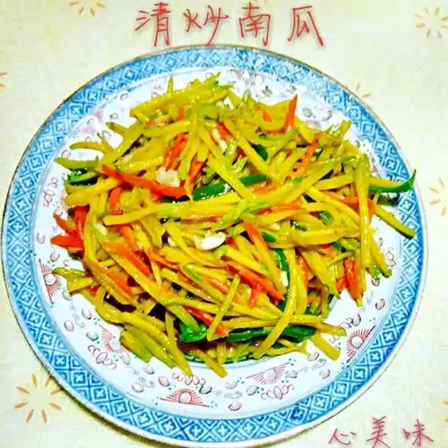 随心-美味入心做的清炒南瓜丝