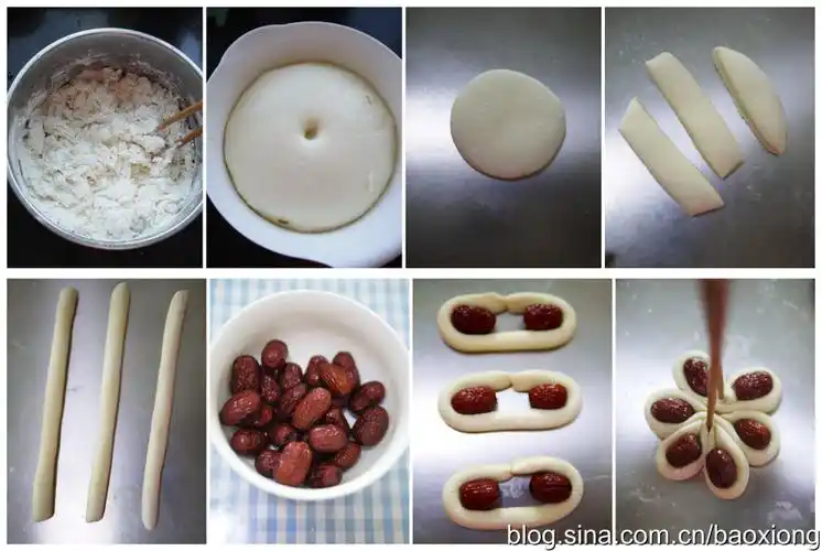 花样枣馍的做法_花样枣馍怎么做_花样枣馍的家常做法_九色鹿【心食谱