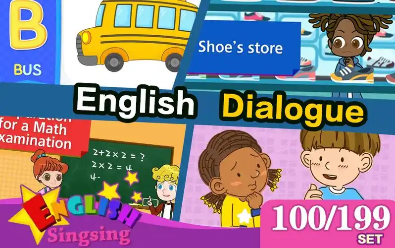 800集2englishsingsing儿童英语启蒙动画日常对话轻松学