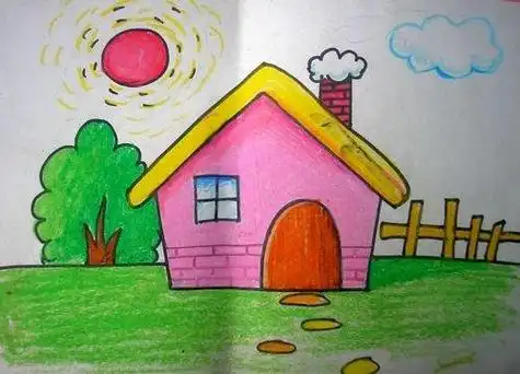 幼儿简笔画颜色简单风景 简笔画图片大全-蒲城教育文学网