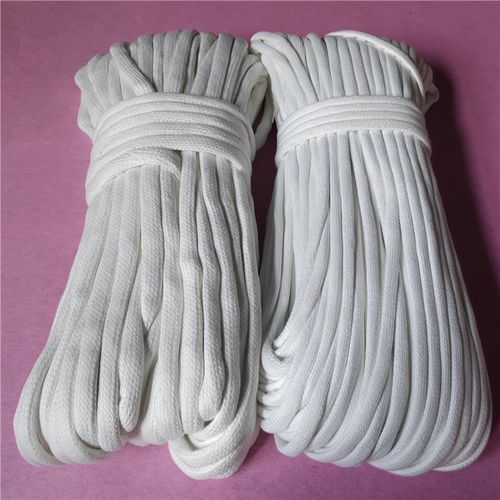 涤玻绳大型电机绝缘绑扎绳涤纶玻璃混织绝缘绳耐高温白色涤波绳2mm100