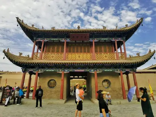 ▽最东面的是文昌阁,又各文昌殿,明代建筑,重修于清道光二年(公云