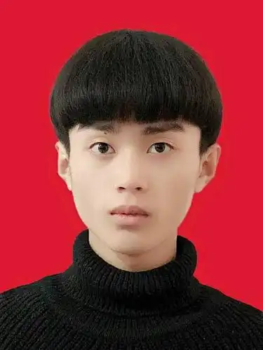 求大神将证件照p成一寸红白蓝背景 谢谢!急用!