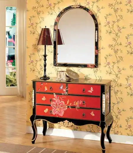 复古与流行相伴彩绘古典家具
