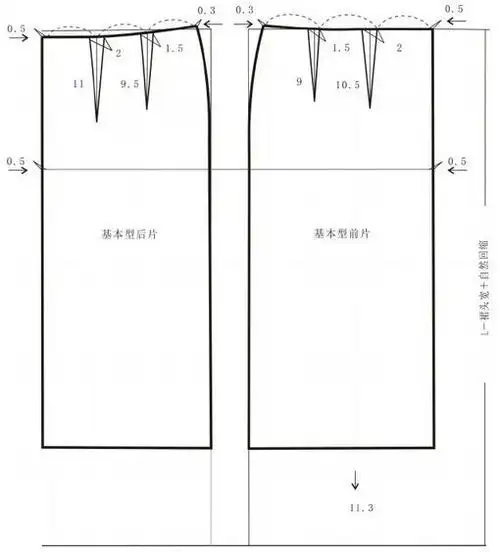 休闲a字裙与吊带连衣裙的制版实例