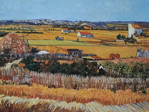 《收获》(临文森特·梵高) 《收获》(临文森特·梵高)