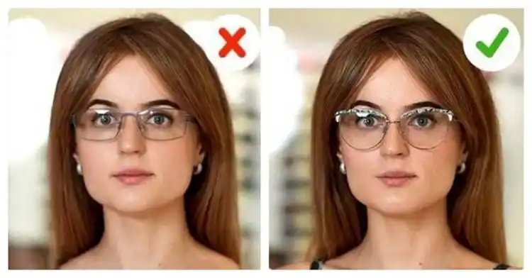 女人4种常见的脸型, 这样配眼镜才好看!