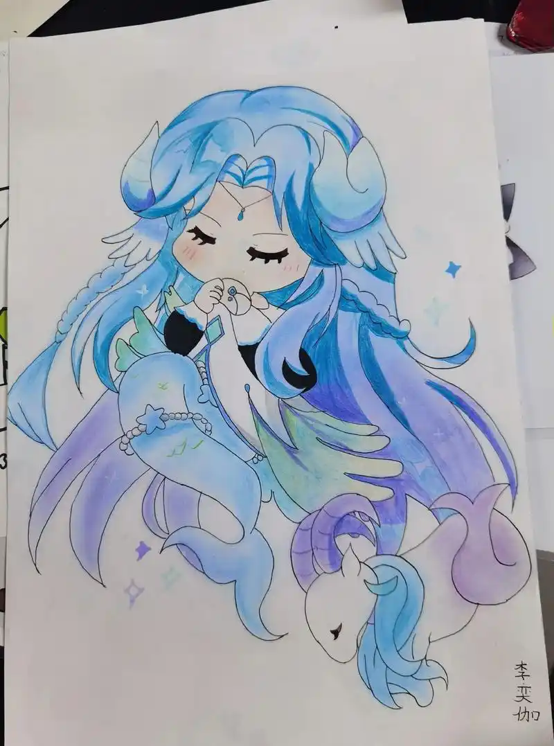 学生作品星座之白羊座