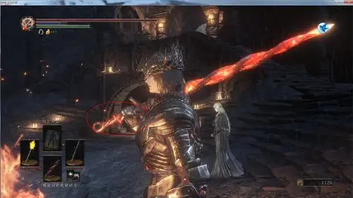 攻略中心 游戏宝典 黑暗之魂3攻略 我们可以看一下螺旋剑的剑柄在对比