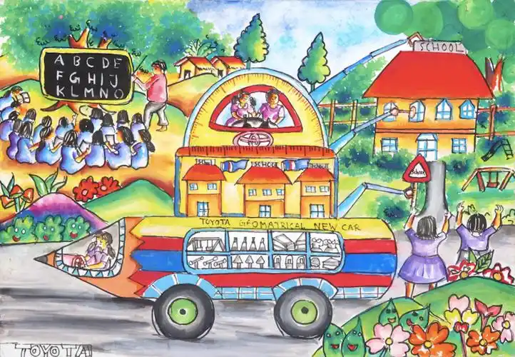 关于未来的汽车,孩子们是怎么想的