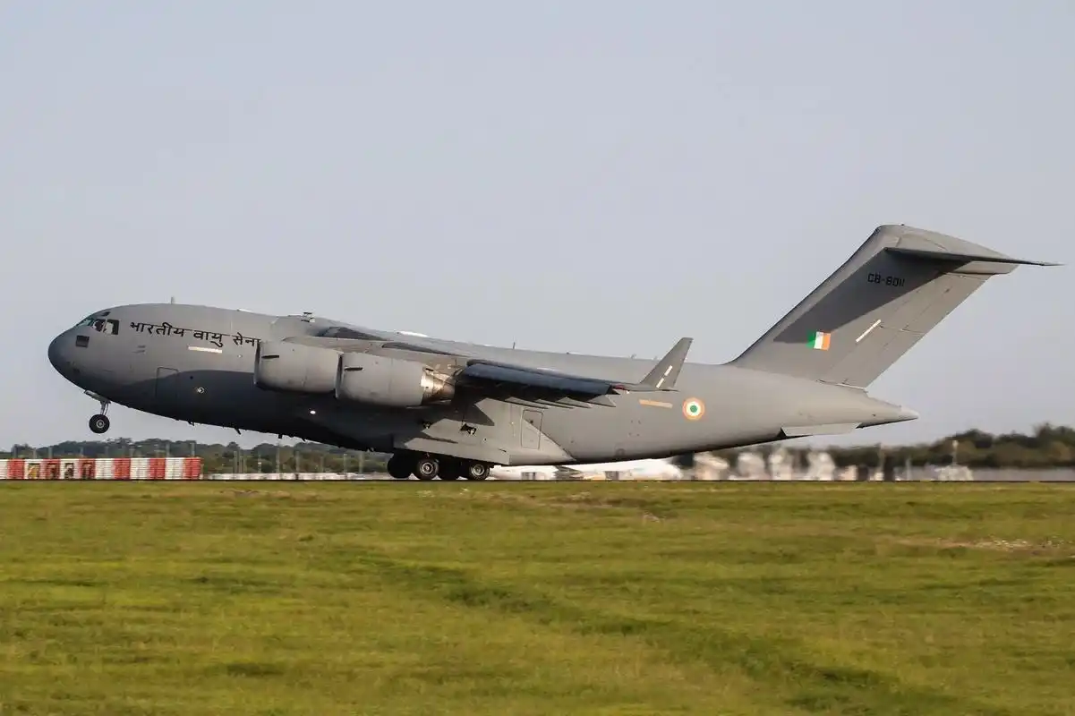 印度# #印度空军# #c17# #c17环球霸王# #航空# #运输机# #军用运输