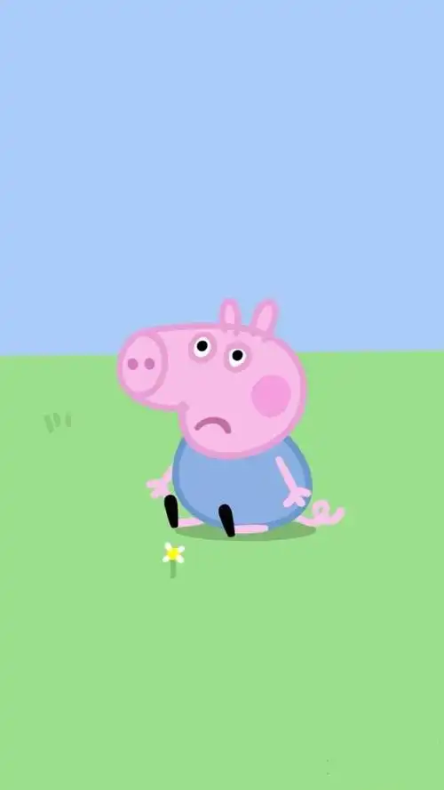 小猪佩奇简笔画图片大全彩色,小猪佩奇的简单画法 小猪佩奇简笔画 - 9