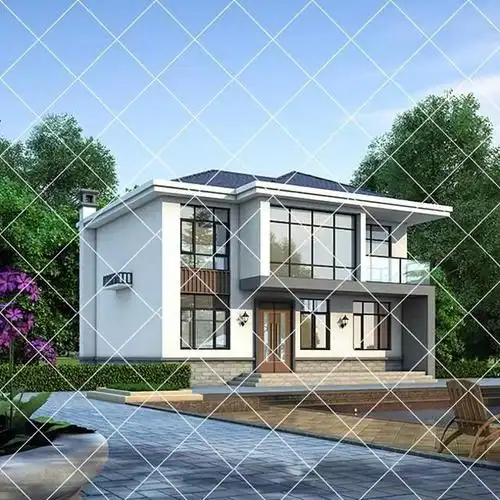 12款农村二层小别墅设计,颜值高占地不大二层自建房别墅