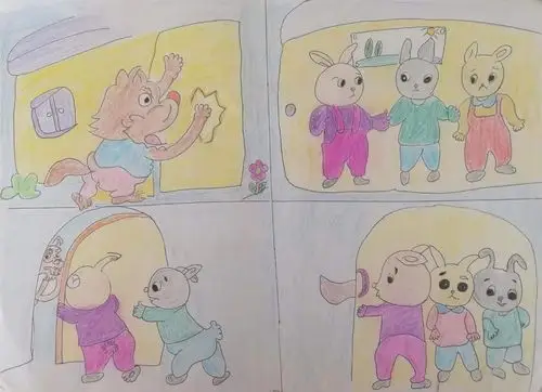 【泱翔与铧尖幼儿园】寒假绘画作品分享