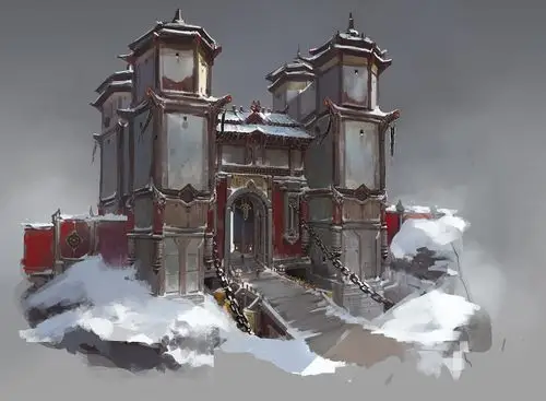 洛克猴杜震-关于游戏中场景单体建筑设计的那些事