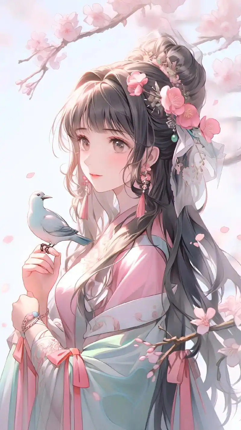 国风古韵 #古风 #古装仙女插画图集 #二次元 #欢迎取图 - 抖音