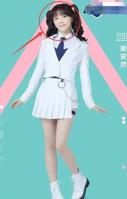 原创创3谢安然lo裙很美当看到她制服照那刻确定是同一个人